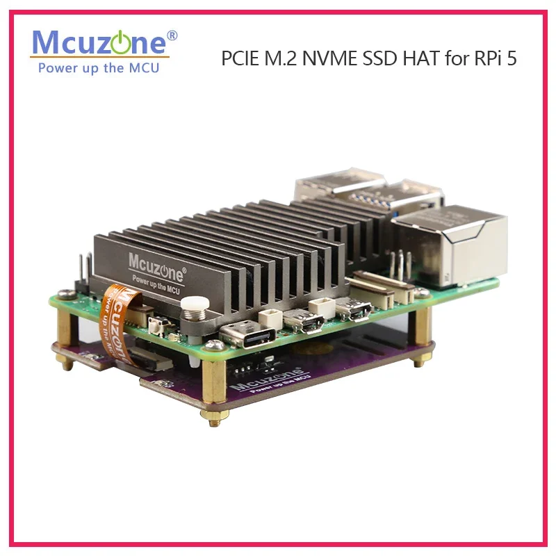 Pcie m.2 nvme ssd, mps2242, suporte para pi framboesa 5, 2230, gen3, novo