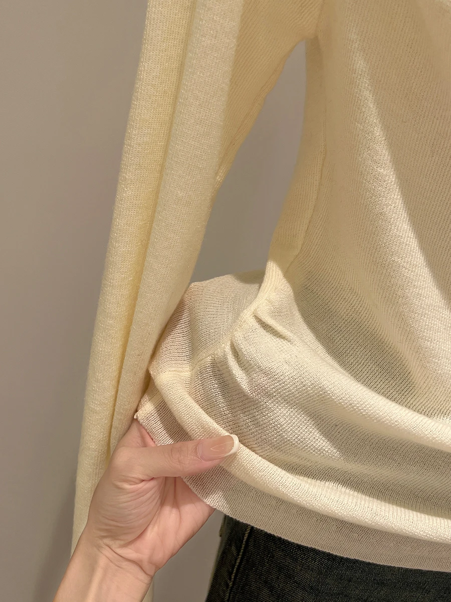 

Sweaters Jumpers Pullovers Women Emotion Red Wrapped Hem Western Turtleneck Art Fleece Woolens Knitted Cashmere Modern Autumn BF