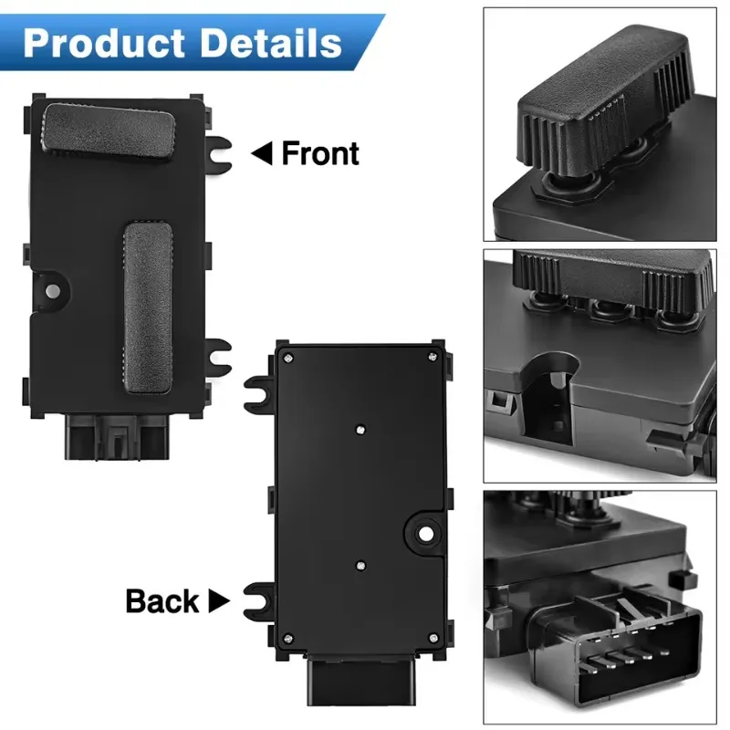 Power Seat Adjust Control Switch 12450166 for Chevy Silverado Avalanche Suburban Tahoe for GMC Sierra Yukon Cadillac 2002-2006