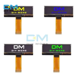 2.23 polegada 24 pinos oled display 12832 tela lcd ssd1305 drive ic 128*32 spi interface branco verde amarelo azul