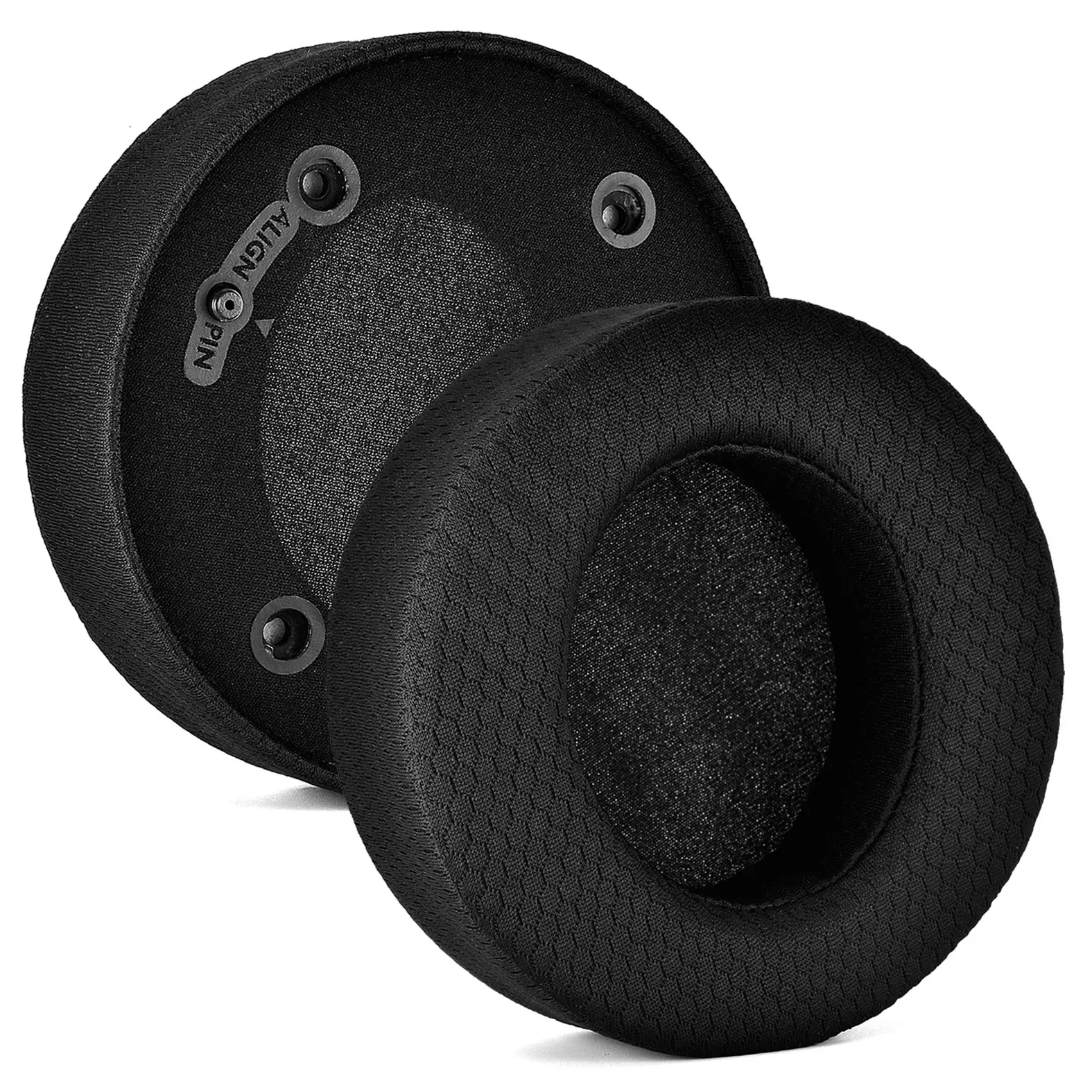 

Black Fabric Replacement Ear Pads Earpad Cushions Cover Suitable For Philips Audio Fidelio X2 HR X1 Wired Headphones