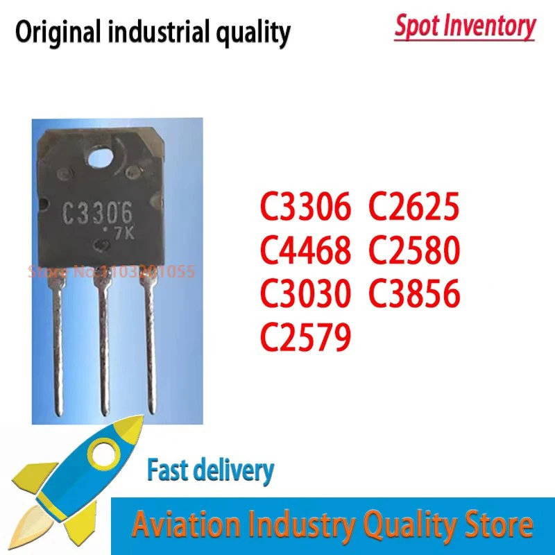 2SC3306 2SC2625  10PCS/LOT  2SC4468 2SC2580 2SC5242 2SC3030 2SC3856 2SC2579 TO3P   TO-3P
