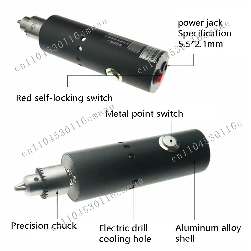 

New Mini Drill Grinder Rotating Tool Kit with Variable Speed and Switch Cooling Holes for Grinding and Cutting
