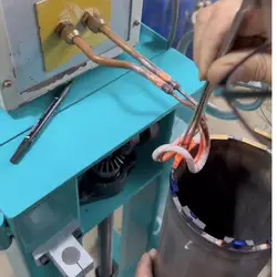 U Shape Induction Heating Coil Open Copper Rings for induction heater Welding Brazing Heating Head for Metalworking