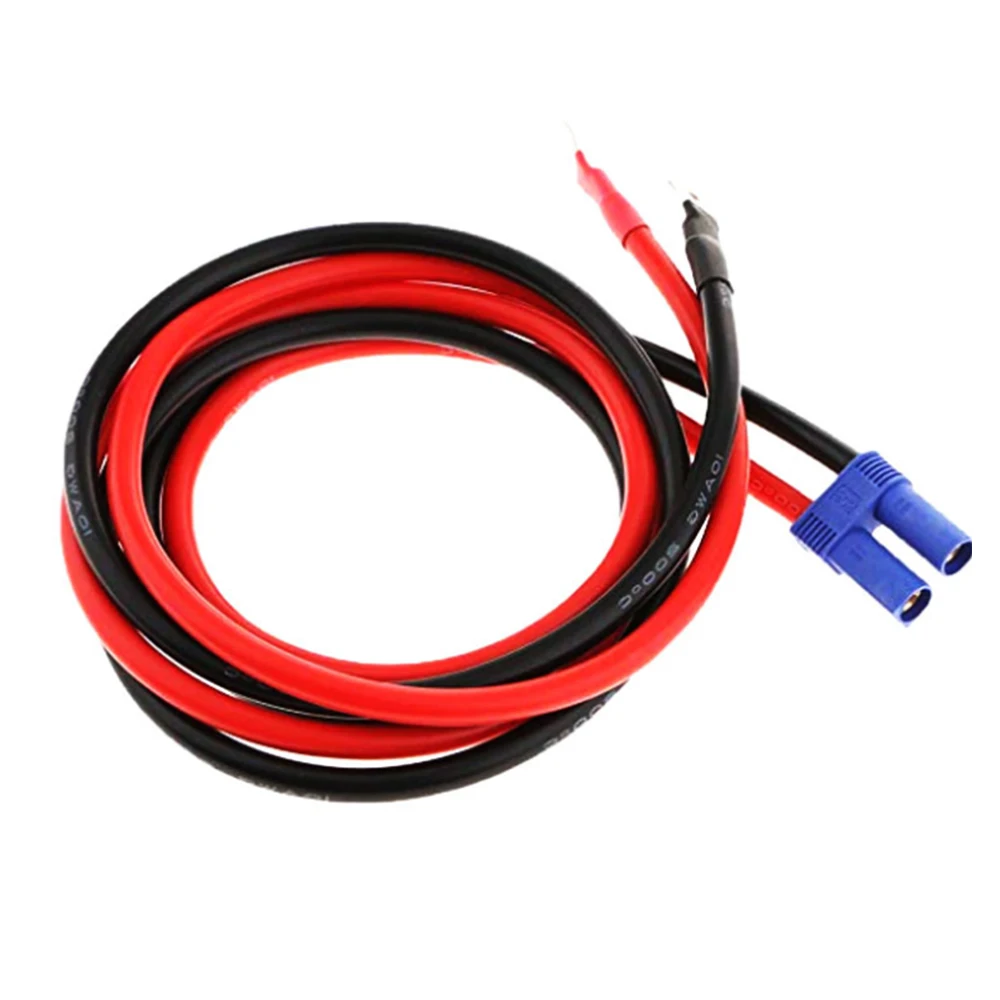 

50CM EC5 Female Connector to Ring Terminal Extension Cord Cable 10WAG 12-36V