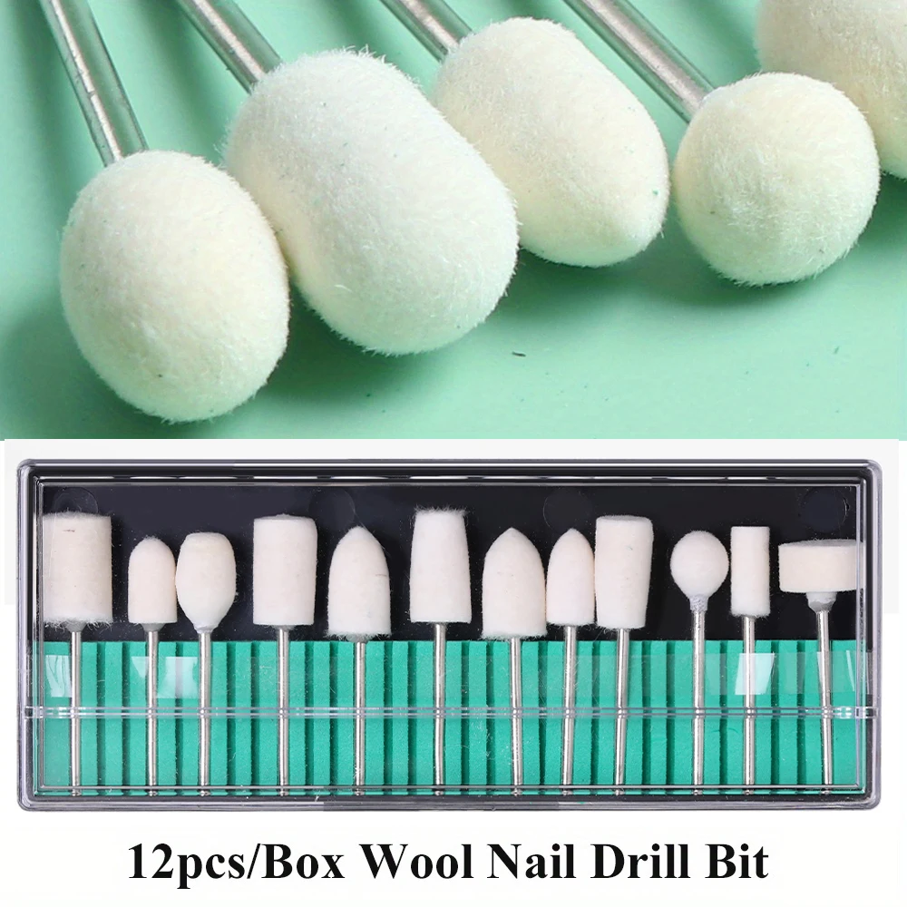 6/30 Stück Nagelkunst-Bohrer, Ersatz-Schleifpapierkopf-Set, Gel-Tipps, Schleif- und Polierwerkzeug, Zubehör für Pediküre-Maschinen – Detail 21