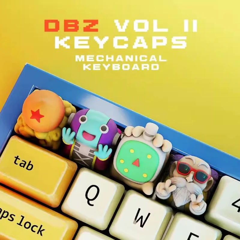 

Dragon Ball peripheral computer accessories keyboard keycaps Kame Sennin collectible keycaps birthday gift