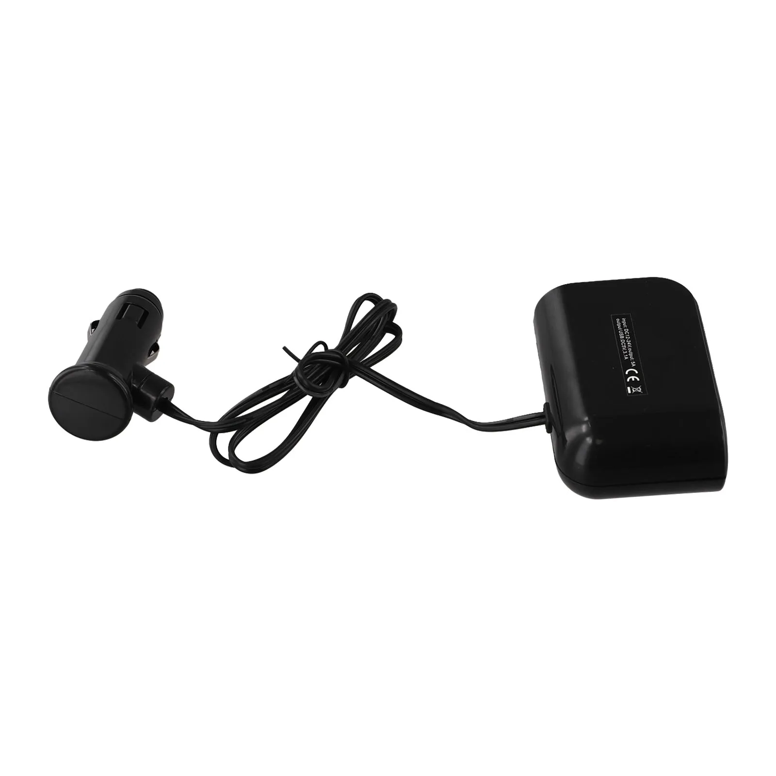 Adapter Adapter 12V 2 Vehicle Black Distributor Dual USB For Smart Phone for gps Multiple  Adapter Adapter 12V