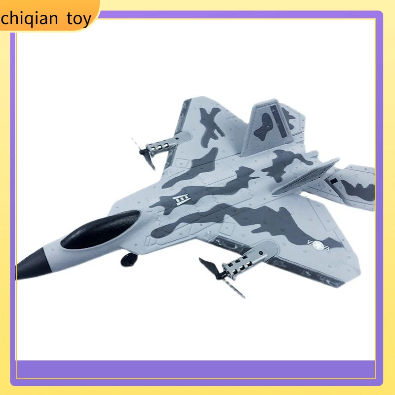 

FF066 Remote Control Raptor Fighter Fixed Wing Four Channel Foam Rc Airplane Fpv 6G Gyro 3D Stunt Vertical Takeoff Landing Hobby