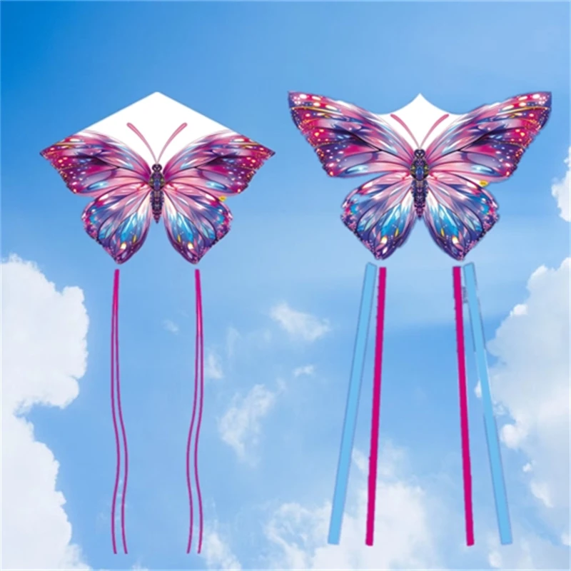 Free shipping butterfly kite giant outdoor games adults flying kites for adults inflatable kite outdoor games 3d kite fun toykoi