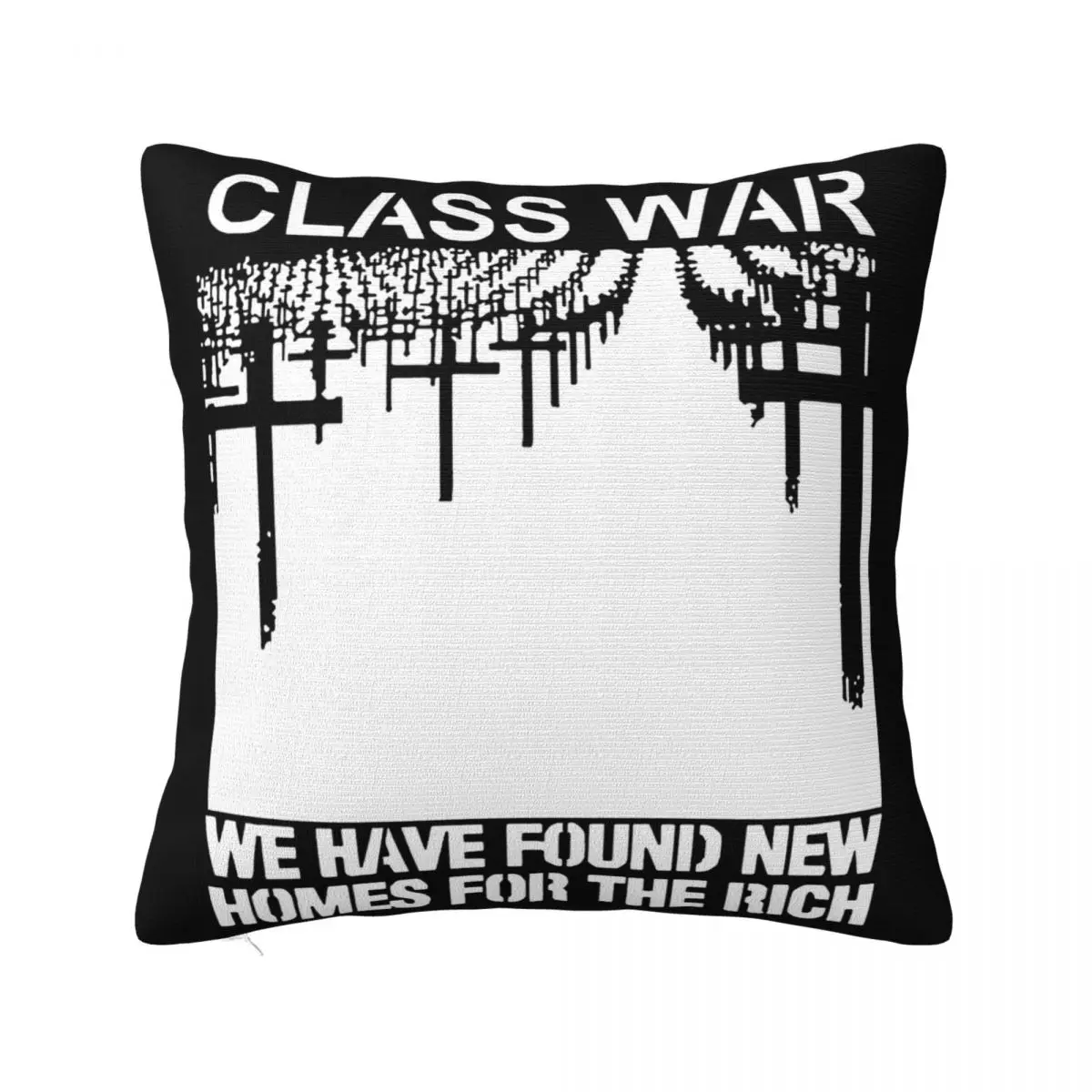 Class War Anarcho Punk Anti Capitalism Demonstration Protest Grey S 3Xl Mens Game 2021 Fitness Funny Pillow Case