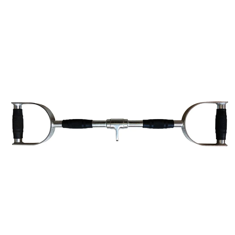 Non-slip Handle for Home Gym Tricep Training  Cable Machine Lat Pulldown Attachments Wide Grip Bar