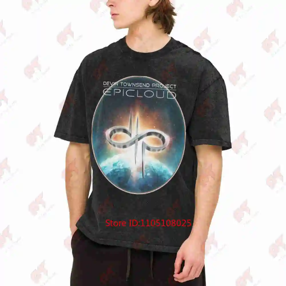 Devin Townsend Project Epicloud Vintage Washed Tee Pure Cotton T-Shirt