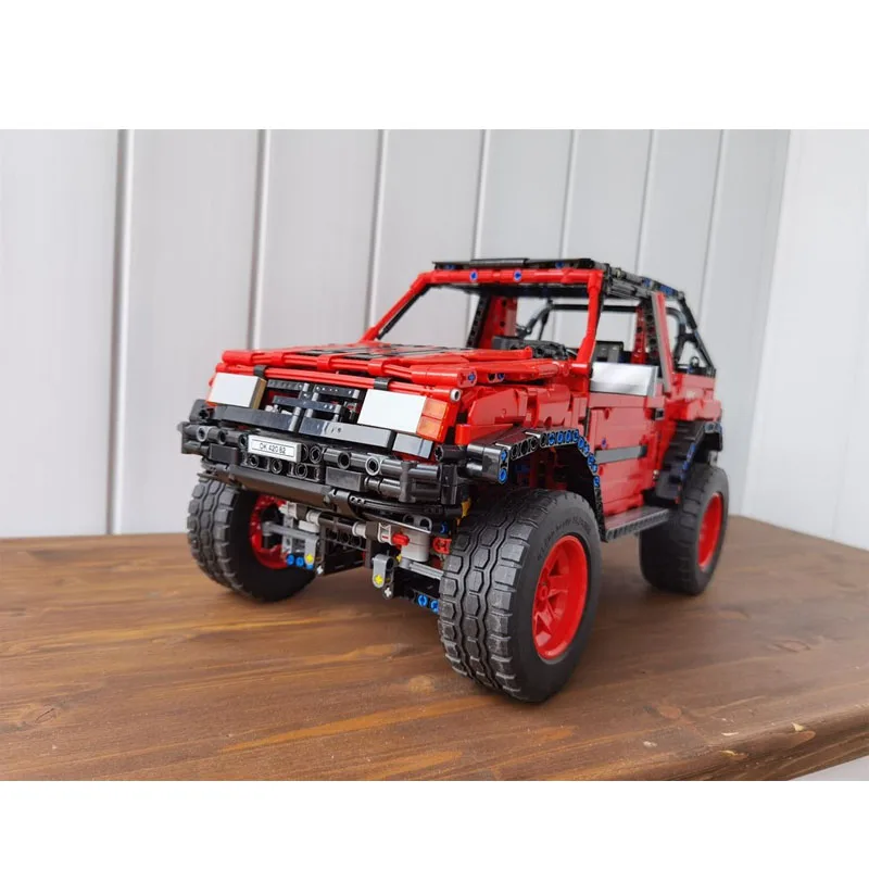 Popular MOC-88121 Outdoor Multi-Functional Truck Sports Car Building Block Model, 2652 Parts, Adult Birthday & New Year Toy Gift