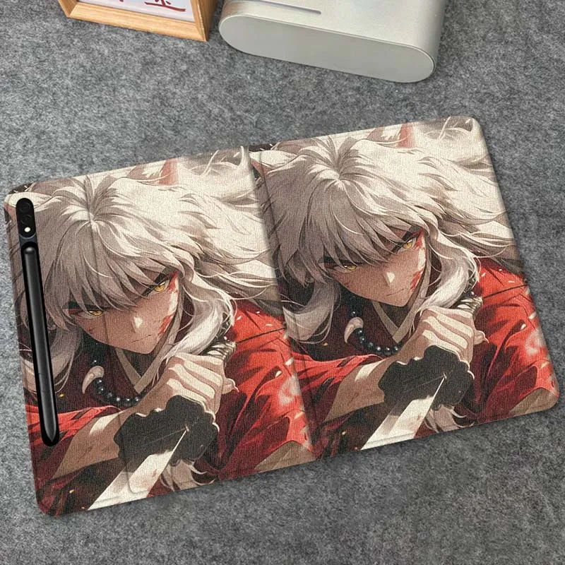 

Inuyasha Popular Anime For Samsung Galaxy Tab S9 S10 S6 S7 S8 FE Plus Lite Inch Foldable Cover Tablet Case