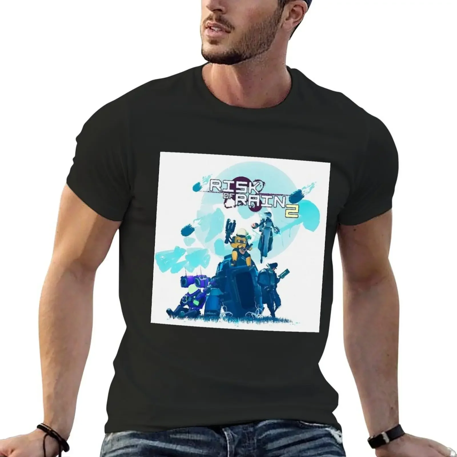 

risk of rain 2 Classic Poster T-Shirt shirts graphic tees oversizeds graphics vintage t shirts shirts men