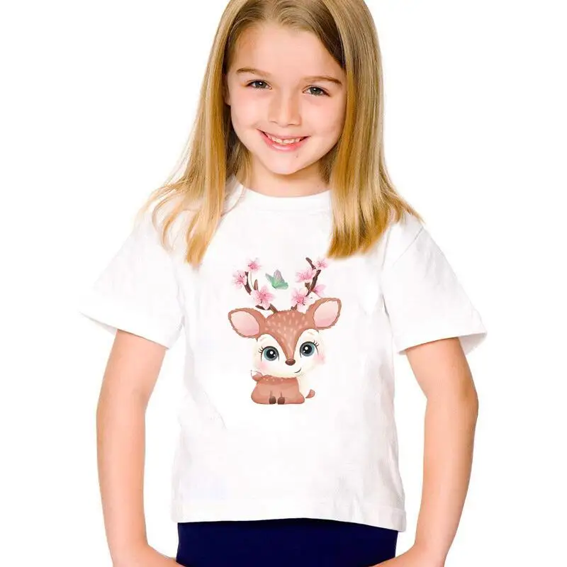 Nette Eule Cartoon Mädchen Kinder T-shirts Mädchen Sommer Einhorn Kleidung Baby T Shirts Kinder Neue Hülse Kleidung Grafik T-shirt T