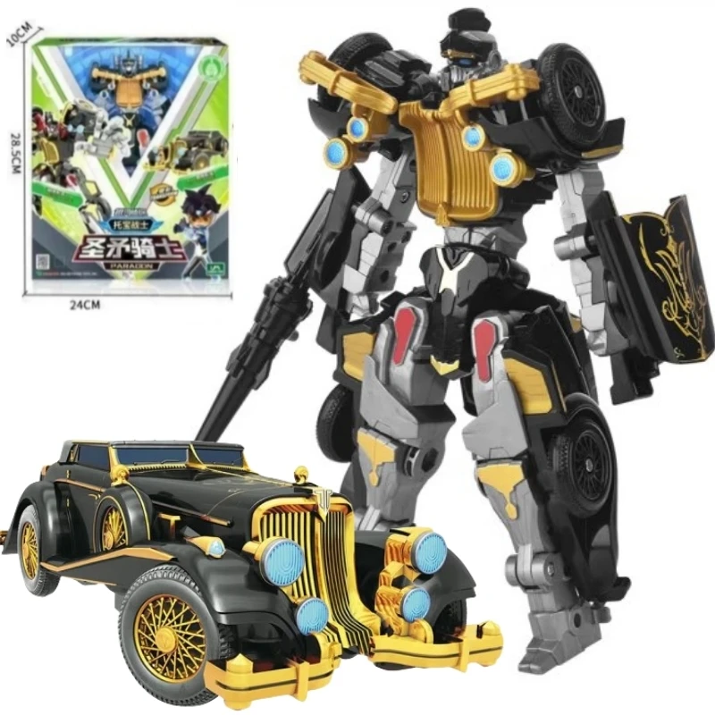 

New Brother Warrior Galaxy Detective Korean Anime Transformer Robot Action Figure deformation Toys Kids Robot Gifts