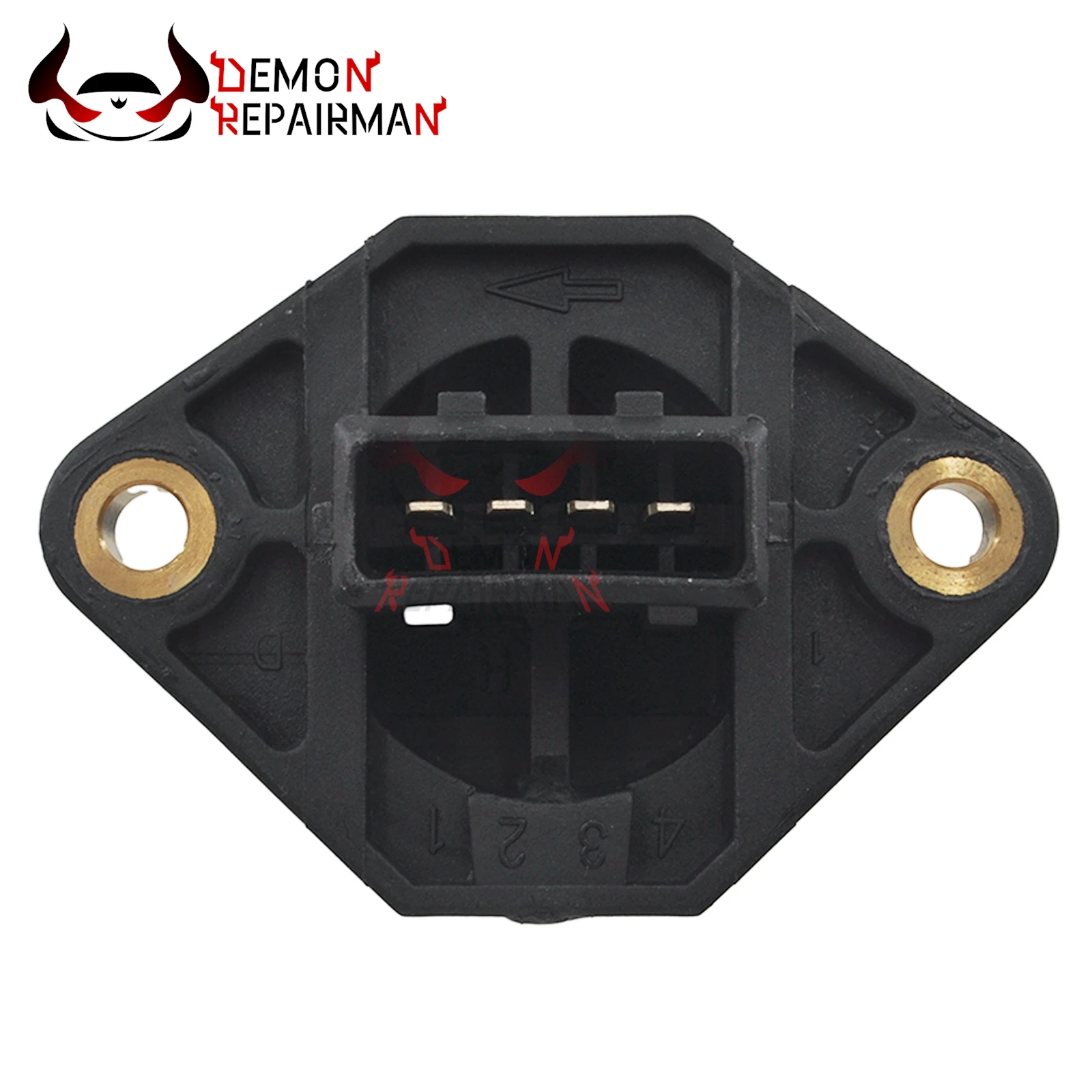 0280217111 Mass Air Flow Meter Sensor Compatible with Alfa Romeo 145 146 155 156 GTV Spider Fiat Marea Lancia 1.6L1.7L 1.8L 2.0L