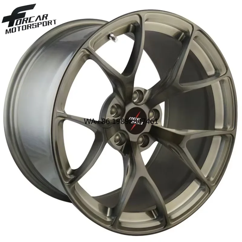 

Forcar Simple Hot Selling Design Gunmetal Color Monoblock Worth Buying 16-24 Inch Lightweight Alloy Forged Wheels Rims