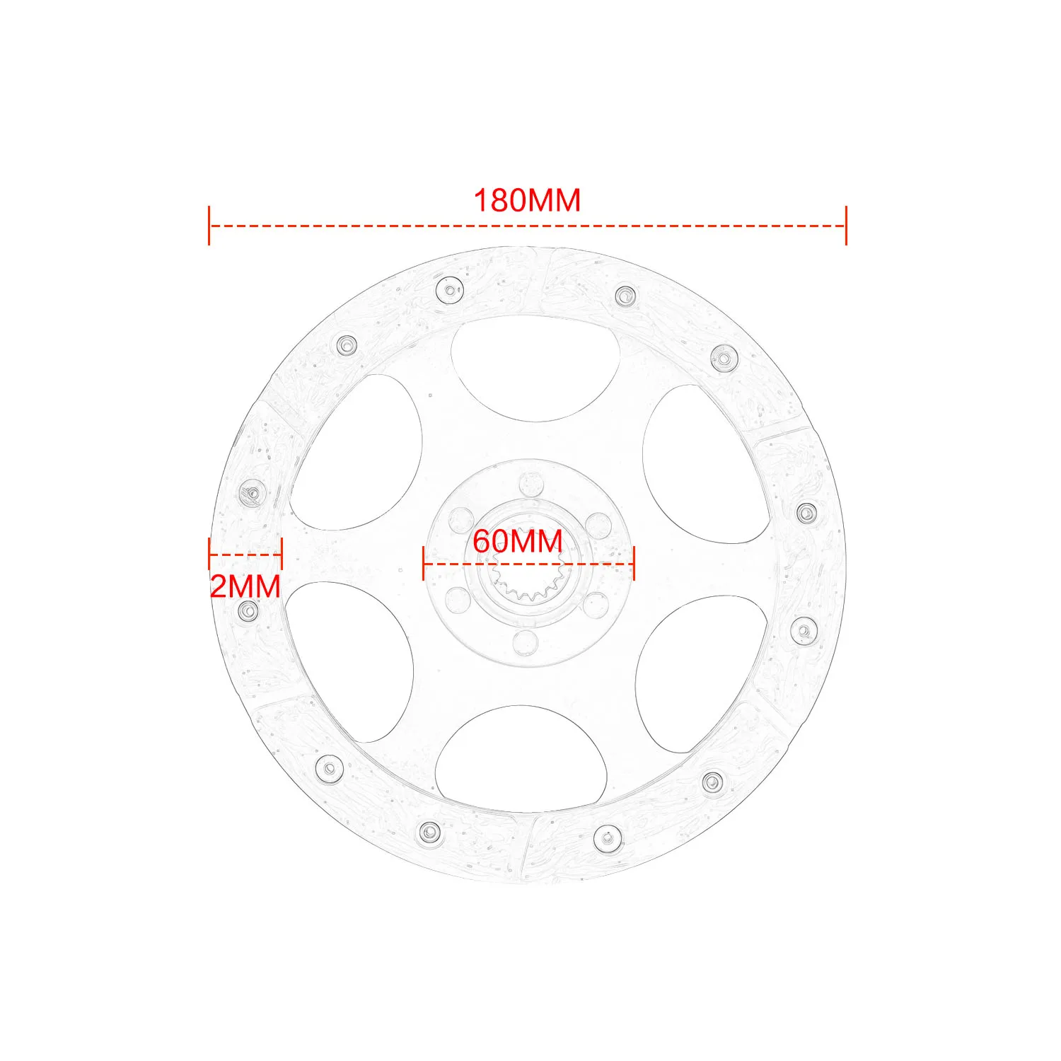 Motorcycle Accessories Clutch Discs Plate  For BMW K1200LT 1997-2007 K1200GT 1999-2005 K1200RS 1997-2004 2003 2002