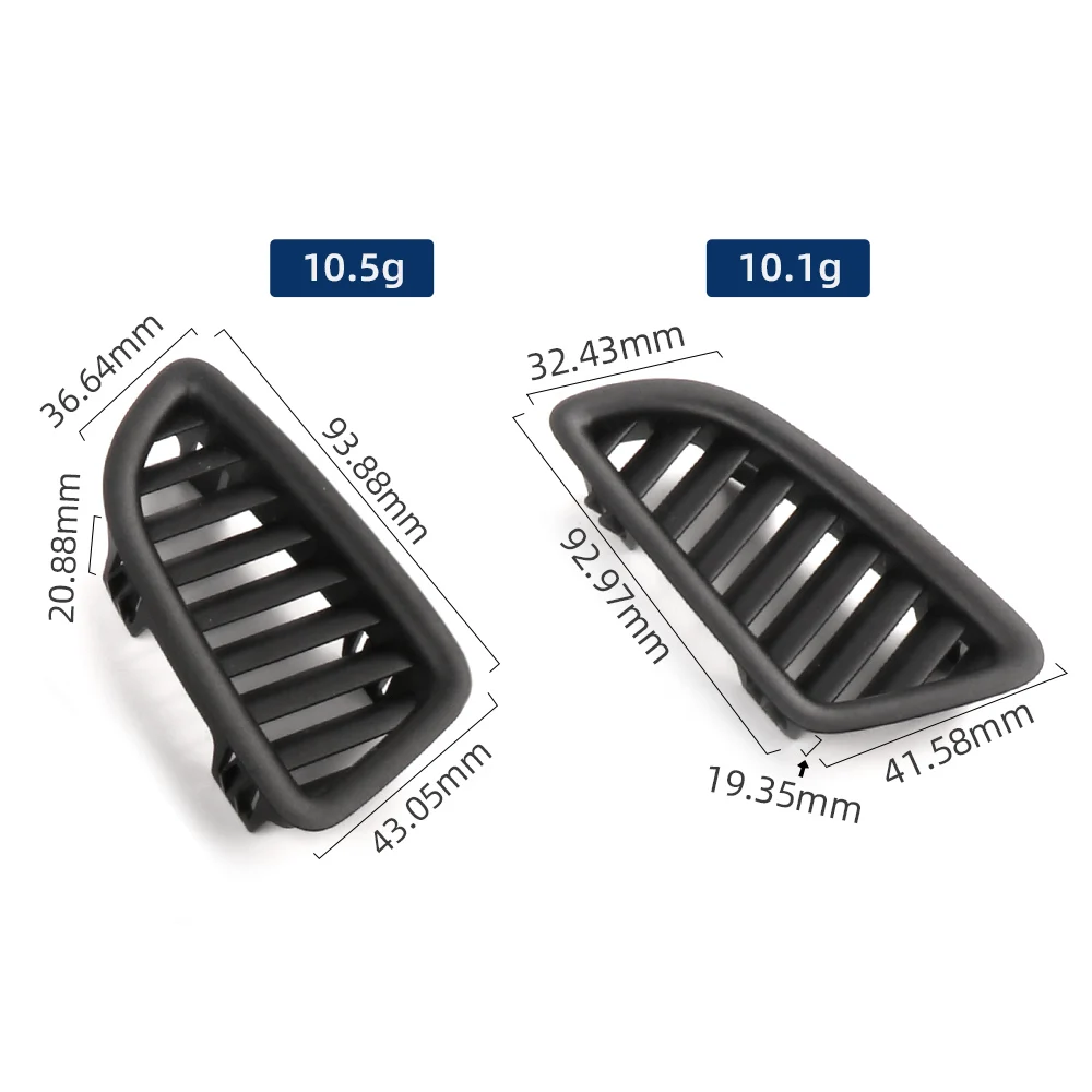 

Air Conditioning Vents For Mercedes Benz C Class W205 2015-2021 Trim Covers Car Dashboard Console Ac Vent Grille Frame