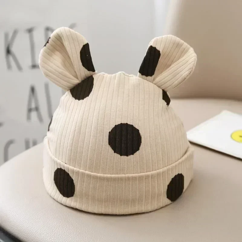 

Baby Hat Newborn Thin Pure Cotton Fetal Cap for Boys and Girls New Halogen Protection Door Newborn Baby Hood