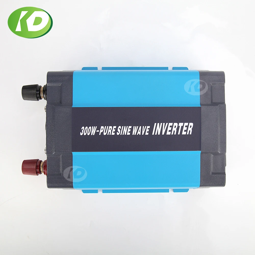 300W Pure Sine Wave 12V 24V 48V Off Grid Solar Inverter With USB Interface Universal Socket 120V 230V Output For Solar System