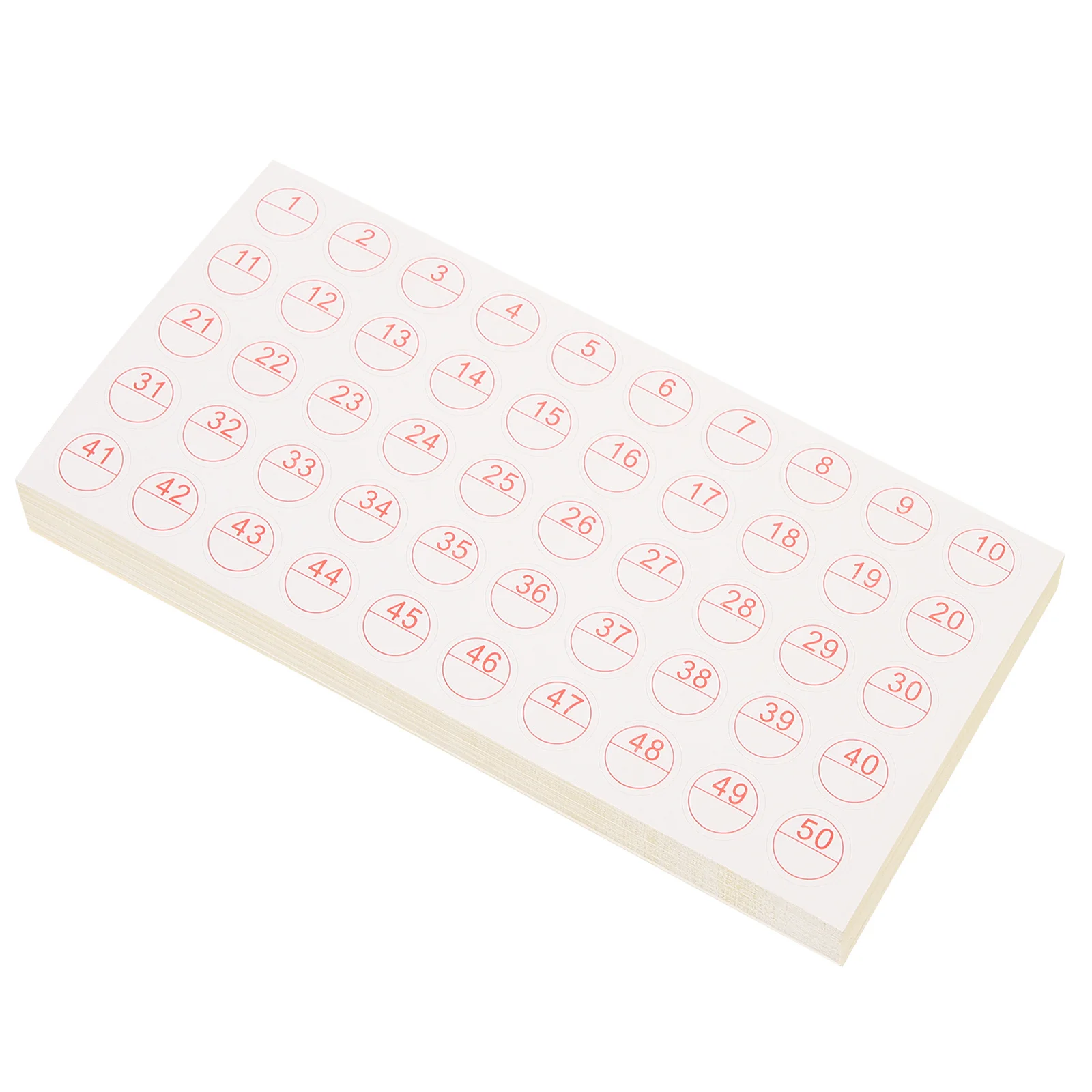 Storage Box Sticker Number Label Sticker Handwritten Label Decal Easy to Use Home Office Organizer Neat Tidy