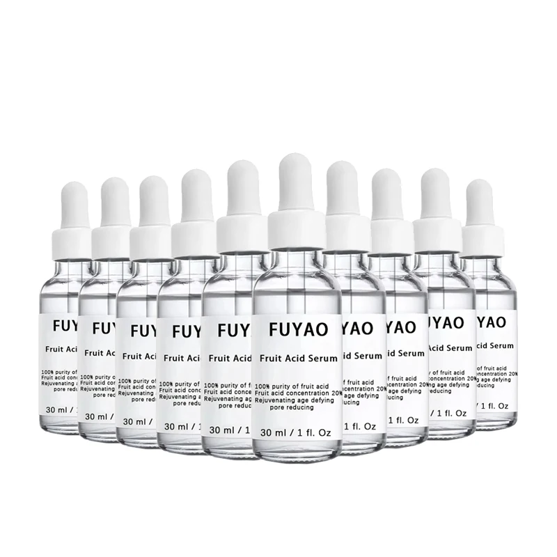 High Efficiency Glycolic Acid And Fruit Acid Essence 30ML 10pcs