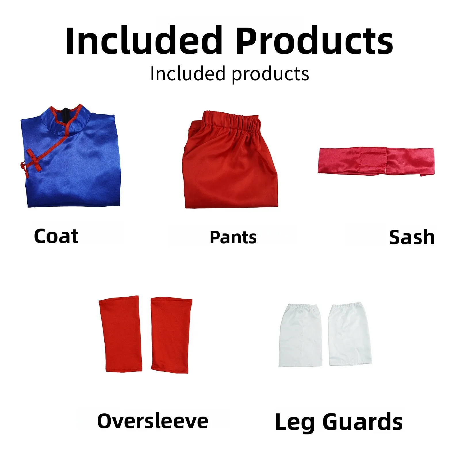 

Cosplay Costume loween Battle Suit Son Goku Chi Chi Battle Costume Women's Traditional Chinese Clothing