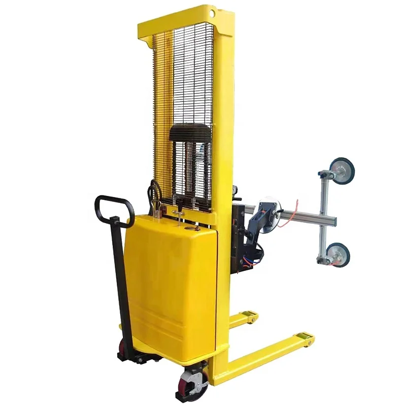 New  Smart Electric Steel Vacuum Pallet Lifter Robot Safety Sensors for Machinery Repair Shops Farms Construction Pump Motor