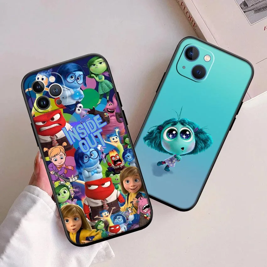 Inside Out Cartoon Phone Case for Samsung Galaxy A6 A7 A8 A9 010 A02 A02S A03S A10 10S A20 A20S A30 A30S A40S A50 A50S A70