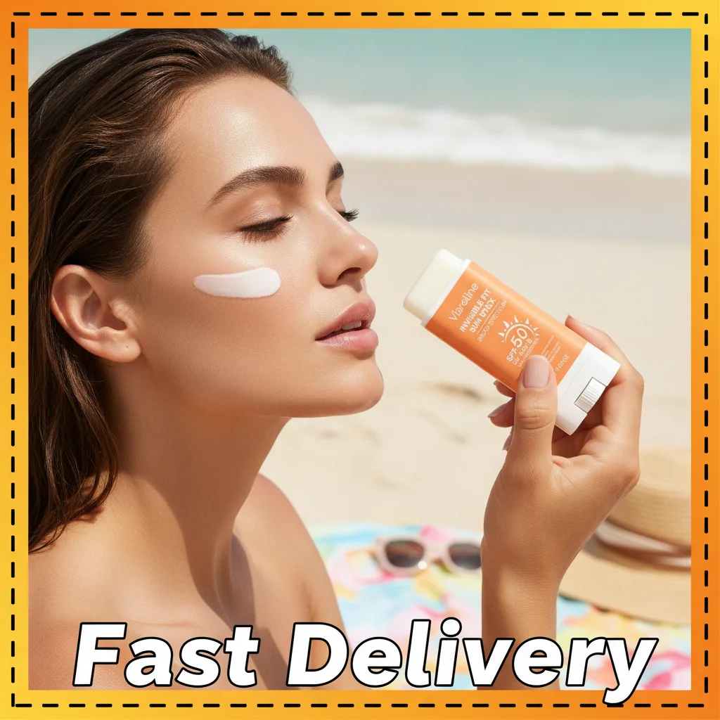 1/2 Piezas de Protector Solar en Barra de 15G, SPF50+, Crema Protectora UV, Antioxidante, Control de Grasa, Crema Solar Refrescante, Cosmético Coreano