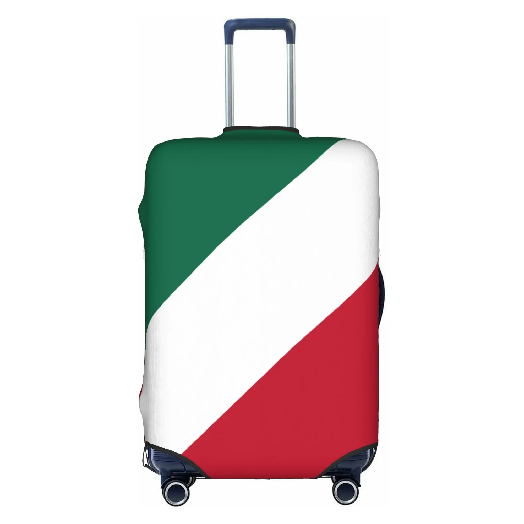 Cute Mexico Flag Luggage Cover Protector Dust Proof Mexican Coat Of Arms Travel Suitcase Covers