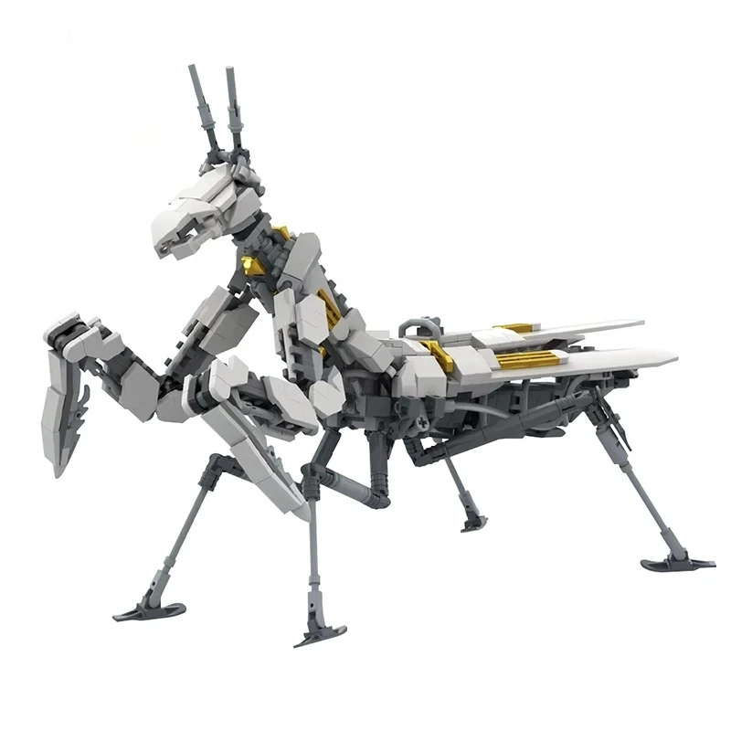 

Building Block MOC Mechanical Mantis Set Mechanical AnimalsMech Insect Model Toy for Children's Gift 517PCS Brick Block