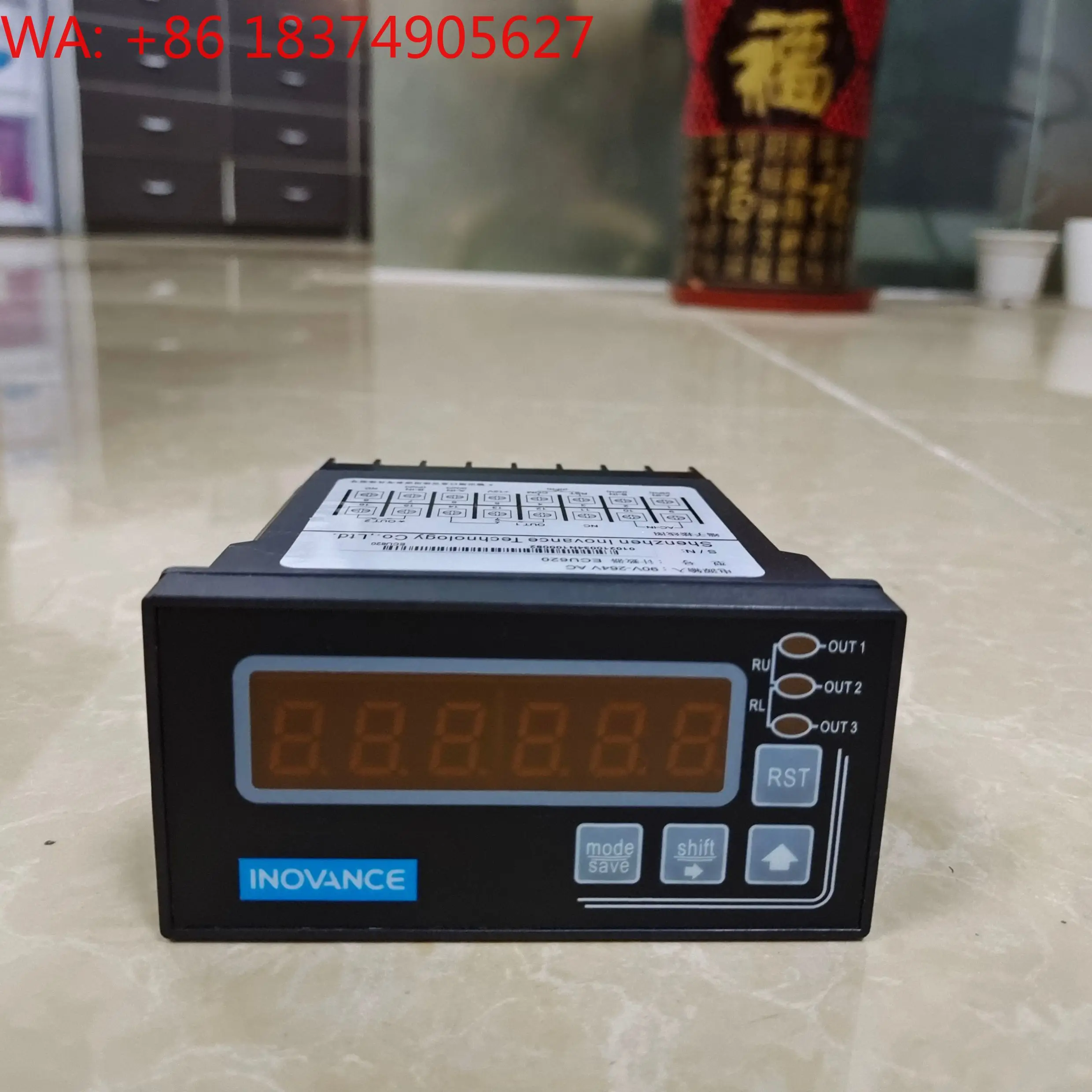 Special wire drawing machine meter ECU620 counter Special wire drawing machine speedometer EMU400-NPN