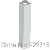 

* Кирпич 1X1X5 * G866 20 шт., сделай сам, просвечивающий блок, кирпич, часть № 2453, совместимость с другими сборными элементами