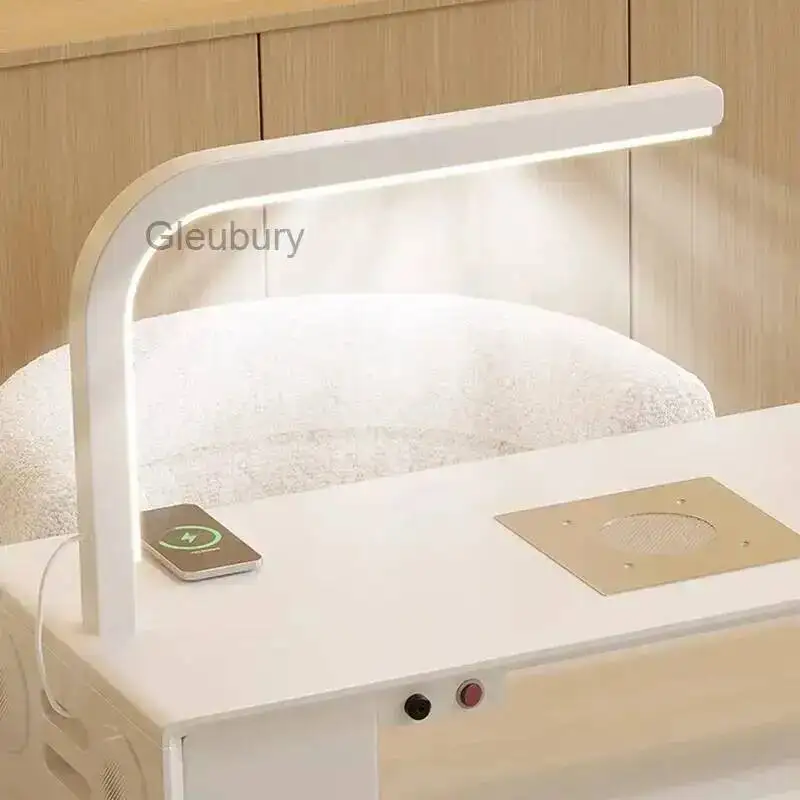 Aesthetic Drawers Manicure Table With Italian Portable Trendy Modern Manicure Table With Chairs Set Design Mesa Furniture