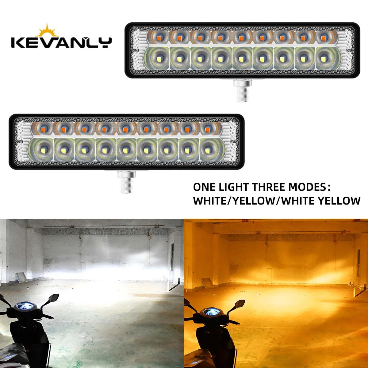 

2PC 18 Lens Auxiliary Motorcycle Spotlight Working Fog lights Bulb Projector Headlight Additional Electric Driving Spot Lamp 12V