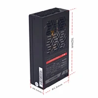 METALFISH Flex 600W Modular Power Supply Small 1U Computer PSU Flex-ATX 500W For ITX Compact Mini PC POS AIO NAS 90-264V 5