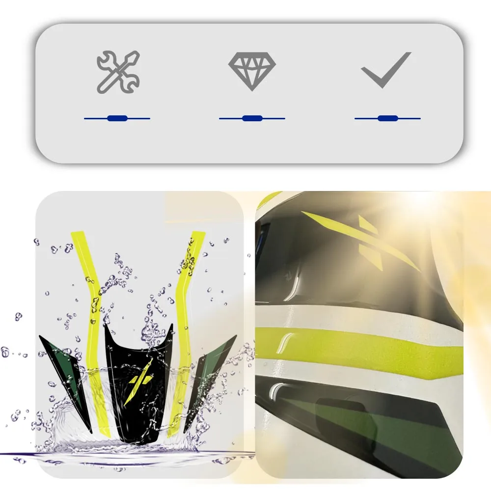 For Benelli TRK 702 TRK 702X 2023 Motorcycle Accessories 3D Gel Epoxy Sticker Kit 3D Motorcycle front end Protection Sticker