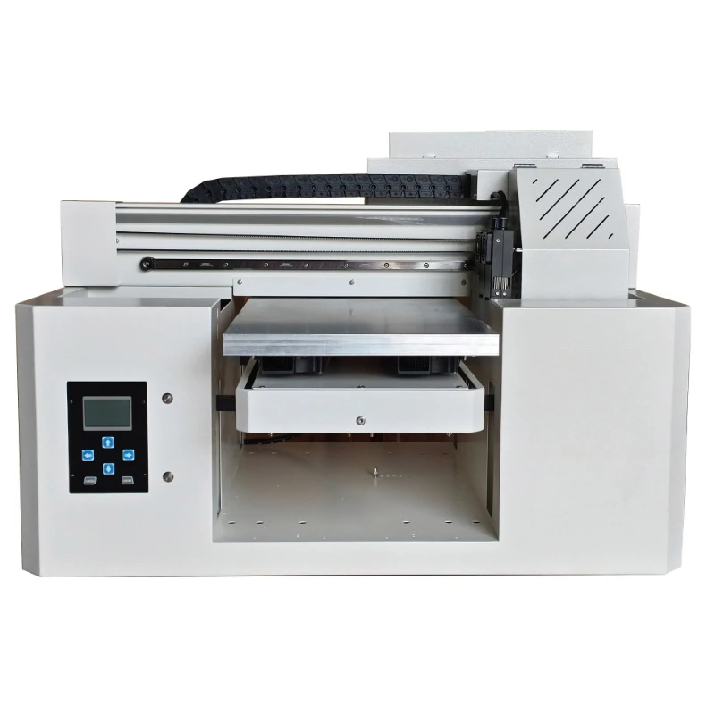 Small uv printer visual positioning pvc acrylic fridge magnet belongs to signage plastic wooden board desktop machine