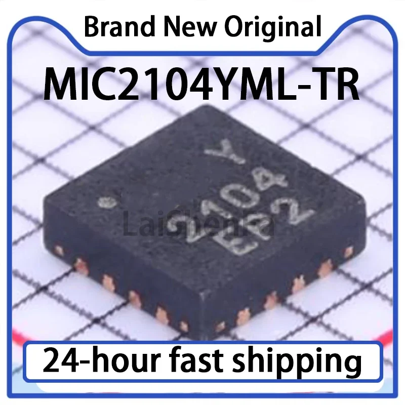 1PCS MIC2104YML-TR MIC2104YML WQFN-16 DC-DC Power Chip in Stock