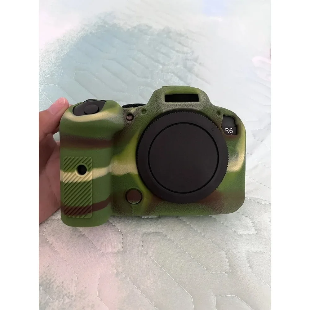 For Canon EOS R R5 R6 M50 G7X Mark II Soft Silicone Anti-Wear Universal Camera Body Protective Cover Accessory Bag