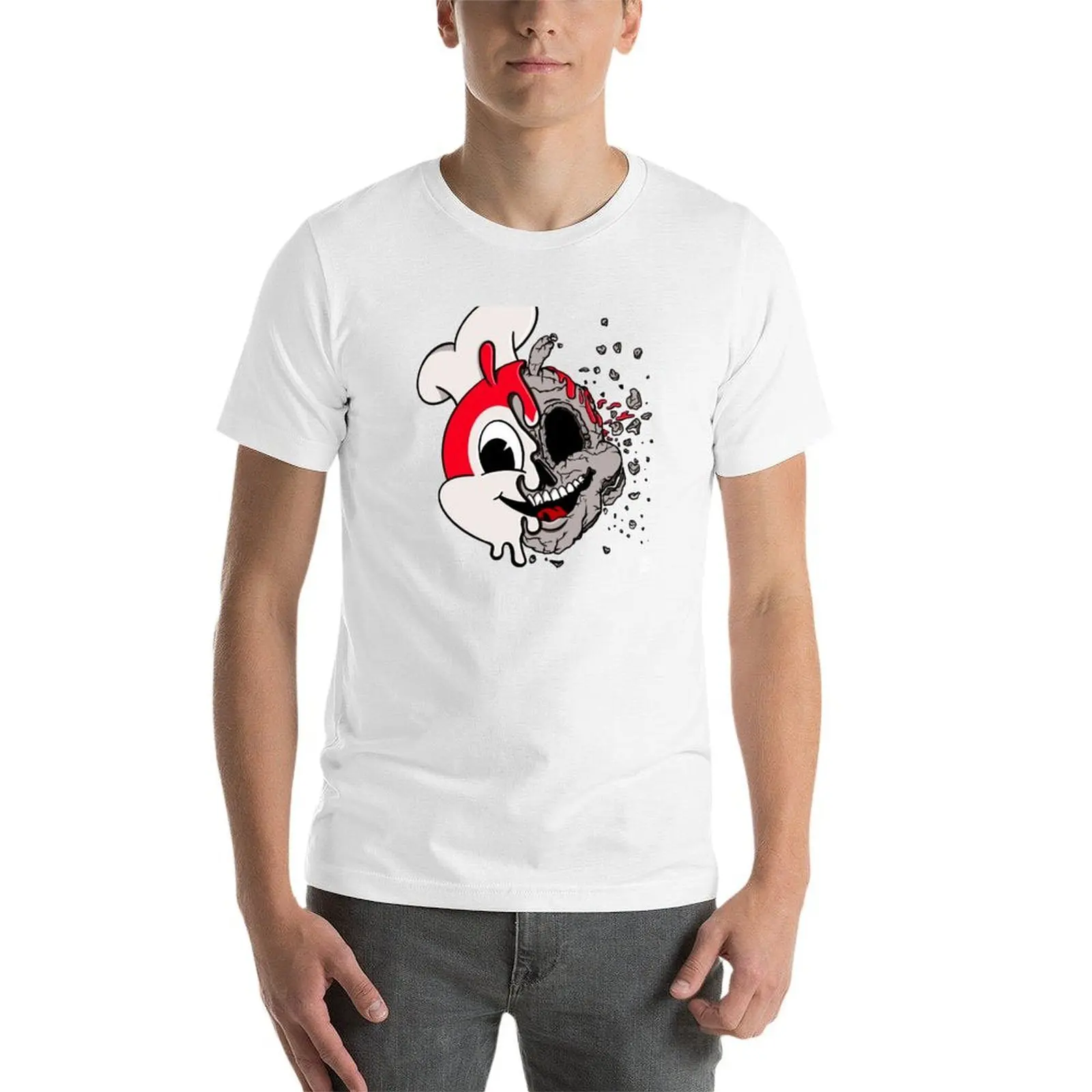 JOLLIBEE ACID POPART REMIX FILIPINO T-Shirt à impression arrière T-Shirt essentiel T-Shirt imprimé personnalisé