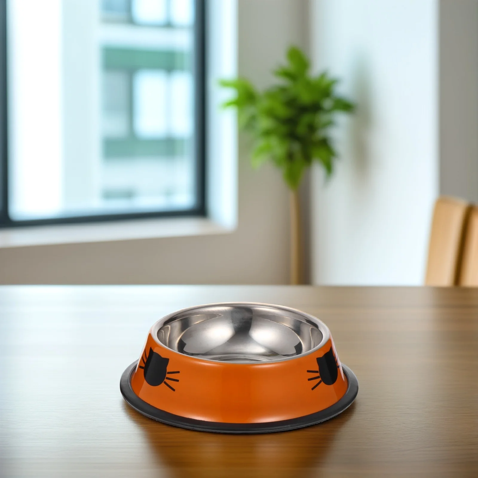 

Pet Bowl Cat Feeder and Water Dispenser Food Bowls Cute Kitten Feeding Dog Puppy
