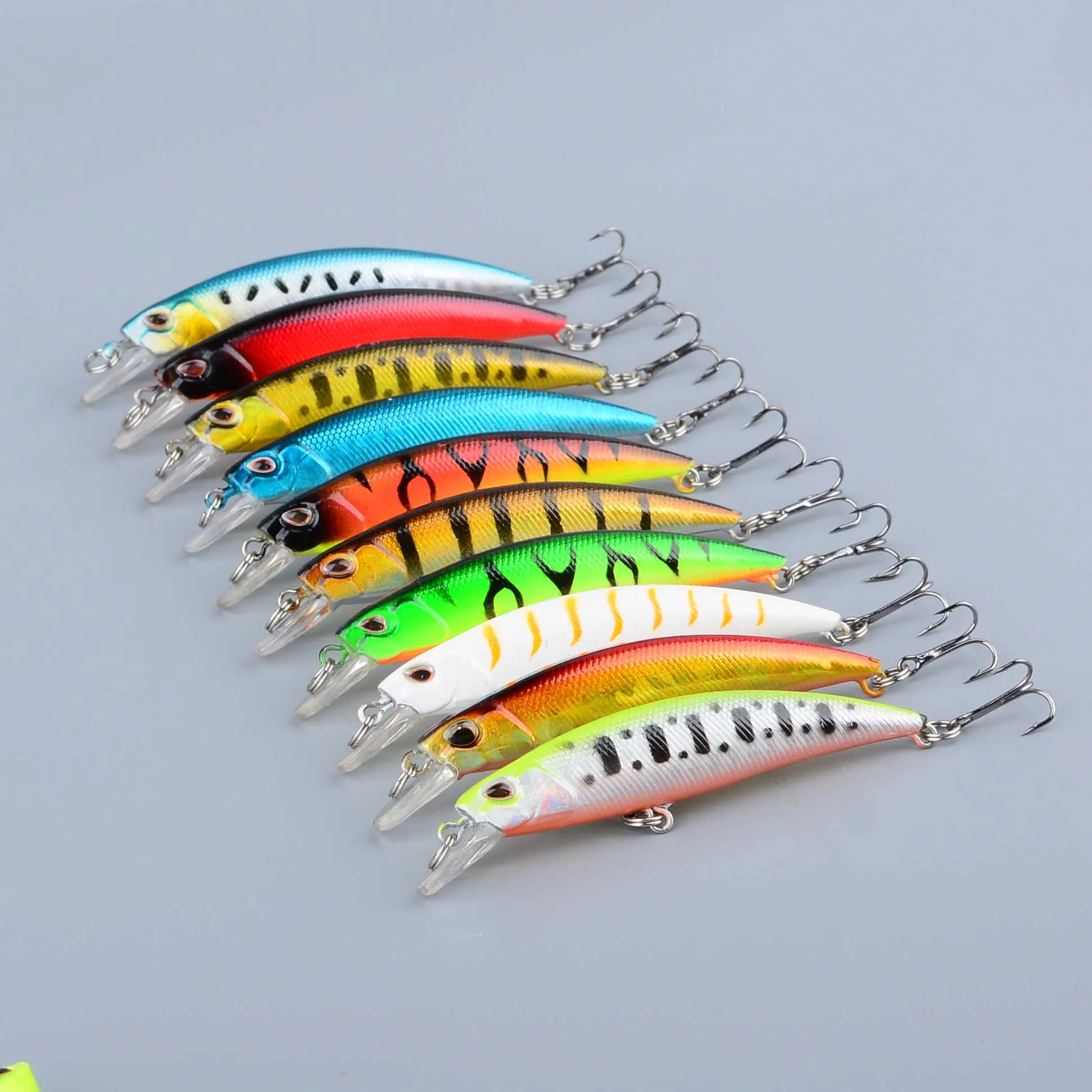Crankbait Minnow de cebo duro para lubina y trucha en agua dulce - imagen 3