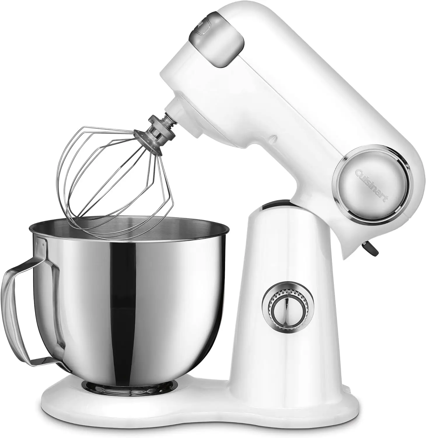 

Stand Mixer, 12 Speed, 5.5 Quart Stainless Steel Bowl, Chef’s Whisk, Mixing Paddle, Dough Hook, Splash Guard w/ Pour