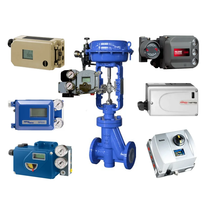 Posicionadores de válvulas Proveedor de existencias Válvulas de control neumáticas con posicionadores Fisher/Samson/Flowserve/Neles/Spirax Sarco